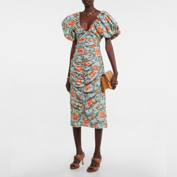 Agua by Agua Bendita Dresses & Skirts - Agua By Agua Bendita Camelia Midi Dress - Worn Once